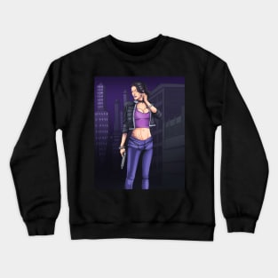 Saints Row / art game / old game Crewneck Sweatshirt